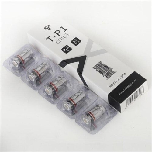 Сменный испаритель Teslacigs T-P1 Coils 0.2 ohm (5 шт. в упак.) 5017