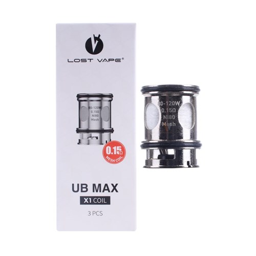 Испаритель Lost Vape UB MAX X1 0.15 Ohm Mesh coil (3шт.) 5113