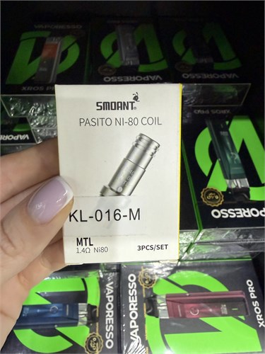 Испарители Smoant Pasito DTL 1.4 Ом Mesh (цена за пачку - 3 испарителя) 1951