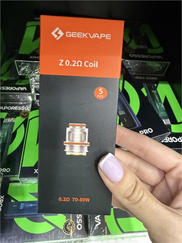 Испарители Geek Vape Z 0.2 Ом, 5 штук для Z Sub-Ohm, Z Sub-Ohm 2021, Z Sub-Ohm SE, Zeus Max, Z Fli, Obelisk, P Sub-Ohm, а также баки в комплектах Aegis Legend 2 / L200, Aegis Legend 3, S100, Max 2, T200, Z200 4218