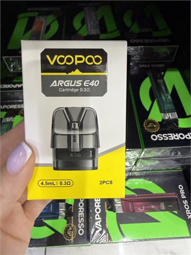 Картридж VooPoo Argus E40 Pod 4.5ml 0.3ohm (2 шт.) 5049