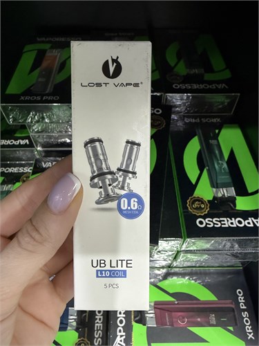 Испарители Lost Vape UB Lite L10 Coil 0.6 Ом LSVP-51-D-COIL (5 шт.) для Lost Vape UB Lite Pod Kit, Ursa Mini, Thelema Mini, бака UB Lite Tank 4534