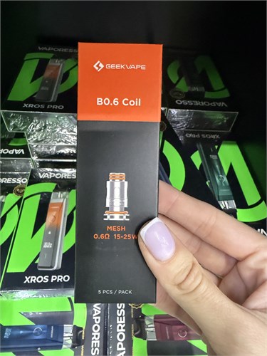 Испарители B Coil B 0.6 Ом - 5 шт для Aegis Boost, Boost Plus, Boost LE, B60 (Aegis Boost 2), Aegis Boost 3, Aegis Hero, Hero 2 (H45), Zeus Nano, Zeus Nano 2, Z50, Obelisk 65/65FC, M100, Mero AIO 2772
