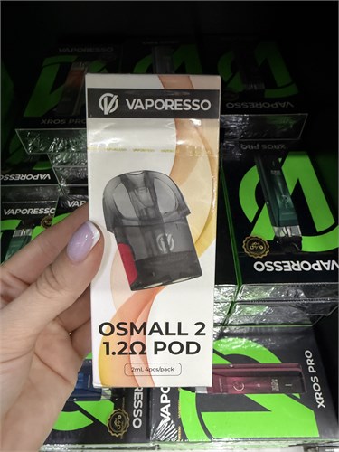 Картриджи для Vaporesso Osmall 2 мл 1.2 Ом (цена за пачку - 2 штуки) 1947