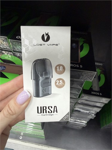 Картриджи Lost Vape Ursa 1.0 Ом 2.5 мл 3 шт для Ursa Nano, Nano Pro, Nano 2/3, Baby, Baby Pro, Pocket, Epoch 5028