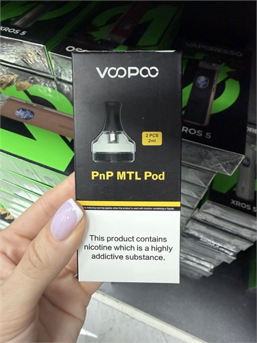Картриджи без испарителя Voopoo PnP MTL Pod 2 мл 2 шт для Drag S, Drag X, Drag S/X Pro, Drag Max, Argus, Argus Pro, Argus X, V.Suit, Seal, а также базы PnP Pod Tank 2798