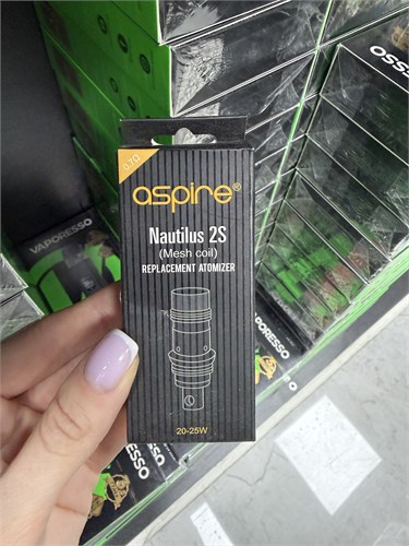 Испарители Aspire Nautilus 2S 0.7 Ом (Mesh coil) REPLACEMENT ATOMIZER 20-25 W для баков Aspire Nautilus, Nautilus 2, Nautilus 2S и Triton Mini 5952