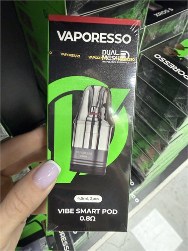 Картриджи Vaporesso VIBE 0.8 Ом, 2 шт для Vaporesso VIBE, VIBE SE, VIBE Nano, VIBE Nano Pro, VIBE SE 2 5387