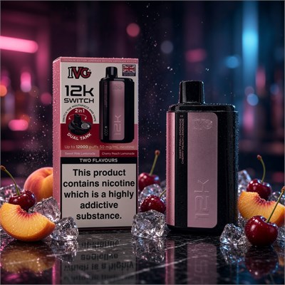 Ivg Dual Tank 12000 Switch - 12000 затяжек с двойными вкусами 5684