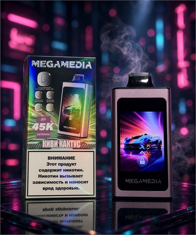 JNR MegaMedia Husky (S7) 45000 - 45000 затяжек с возможностью принимать звонки, слушать музыку, с сенсорным экраном и играми 4713