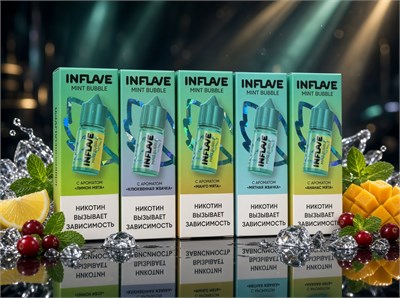 Жидкость Inflave Mint Bubble salt 30 мл 20 мг 5232