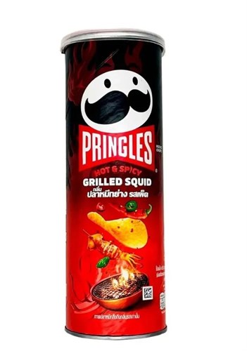 Картофельные Чипсы Pringles Hot & Spicy Grilled, 102 гр 6253