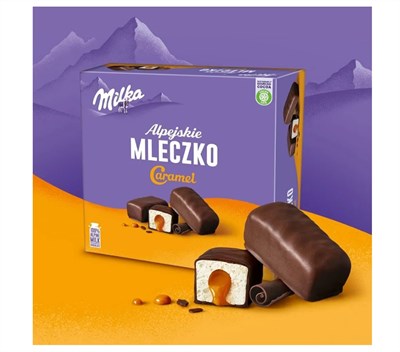 Конфеты Milka Alpejskie Mleczko со вкусом карамели 350г 6267