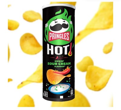 Чипсы Pringles Принглс Kickin' Sour Cream 165 гр 6332