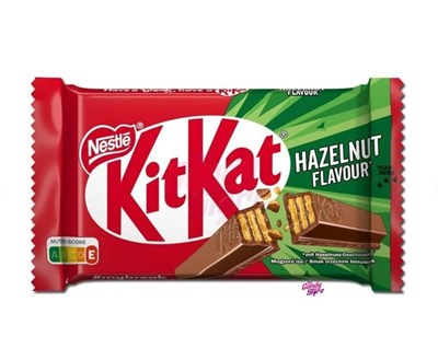 Шоколадный батончик KitKat 4 Fingers Hazelnut, с фундуком, 41,5 гр 6661