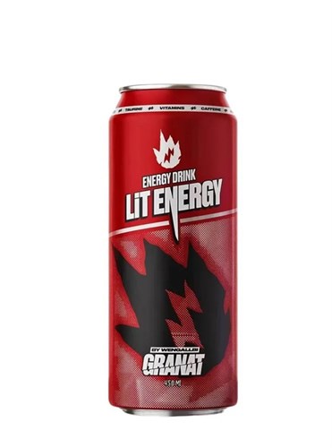 Энергетический напиток LIT ENERGY со вкусом граната, 450 мл18+ 6691