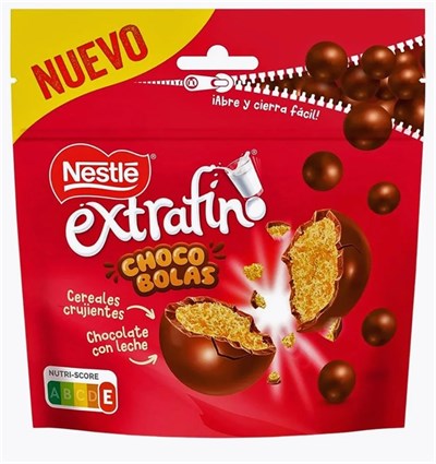 Шоколадные шарики Nestle Choco Bolas Extrafino, 140 гр 6695