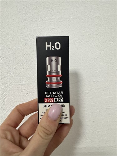 Испарители сетчатый для электронного кальяна H2O EShisha 0.2 Ом 3 шт 6726