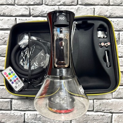 Электронный кальян H2O EShisha с возможностью менять подсветку, 2000 mAh, сменный картридж и испаритель 6729