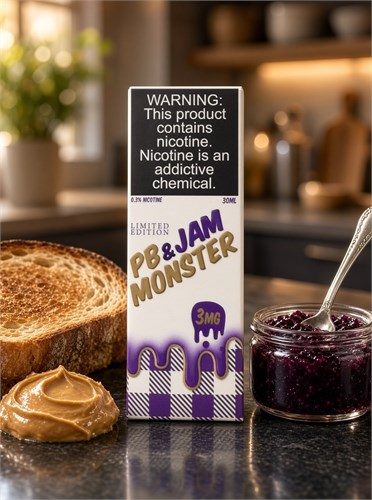 Щелочная жидкость PB & Jam Monster 30 мл 3 мг 6823