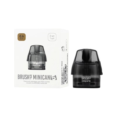 Картридж Brusko Minican 5 3ml: 0.6 Ом (в упак.1 шт.) 6911