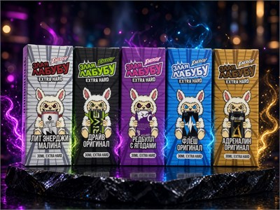 Жидкость Злая Лабубу Energy 30 мл 20 мг Extra Hard 5583