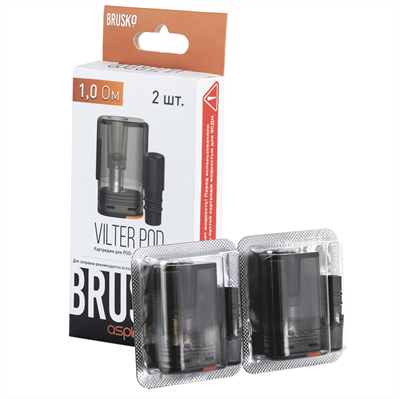 Картриджи Brusko Vilter (1.0 Ом 2ml) 2 шт 7283