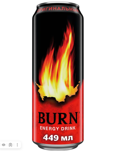 Энергетический напиток Burn Оригинальный, 449 мл 7294