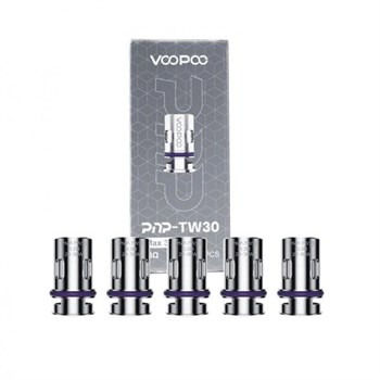 Испарители Voopoo PnP-TW30 0.3ohm Max 55W для Drag E60 / H80S / X, Argus pro и др. девайсов (5шт. без жидкости) 4263
