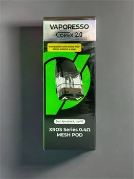 Картриджи для Vaporesso Xros Pro 0,4 Ом, с верхней заправкой, 3 мл, 4 шт. 4522