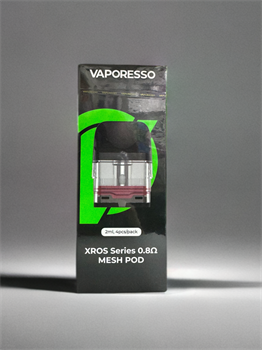 Картриджи для Vaporesso Xros 1 / 2 / mini / Nano/ 3 / 3 mini / 3 pro / cube / 4 / 4 mini / 5 / 5 mini / 6 / 6 mini 0,8 Ом, 2 мл, с верхней заправкой, 4 шт. 2752