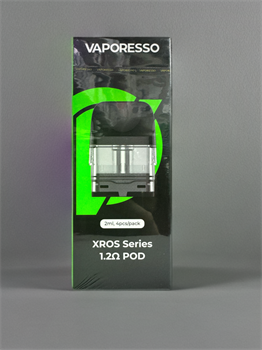 Картриджи для Vaporesso Xros 1 / 2 / mini / Nano/ 3 / 3 mini / 3 pro / cube / 4 / 4 mini / 5 / 5 mini / 6 / 6 mini  1.2 Ом, с верхней заправкой, 2 мл, 4 шт. 4525