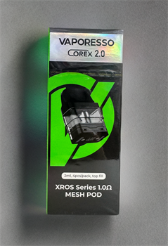 Картриджи для Vaporesso Xros 1 / 2 / mini / Nano/ 3 / 3 mini / 3 pro / cube / 4 / 4 mini / 5 / 5 mini / 6 / 6 mini 1,0 Ом, 2 мл, с верхней заправкой, 4шт 2754