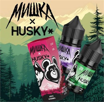 Жидкость Husky &amp; Мишка salt 30 мл 20 мг 4666