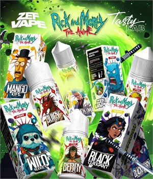 Жидкость Rick &amp; Morty The Anime 30 мл 20 мг hard 5110