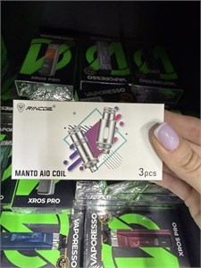Испарители для Rincoe Manto AIO Coil Mesh 0.3 Ом, 3 шт 2835