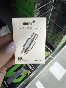 Испарители Smoant Pasito DTL 0.6 Ом Mesh (цена за пачку - 3 испарителя) 1950