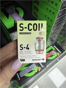Испарители Smoant Santi S-4 0.35 Ом, 3 штуки для Smoant Santi, Charon Baby Plus, Knight 40, Charon T50, Pasito Pro 5903