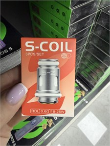 Испарители Smoant Santi S-2 0.6 Ом, 3 штуки для Smoant Santi, Charon Baby Plus, Knight 40, Charon T50, Pasito Pro 2064