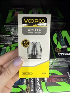 Картриджи VOOPOO V.THRU Pro Vmate 0.7 Ом 3 мл (2 шт) 2750