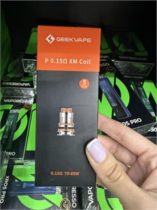 Испарители P0.15 Ом XM Coil 70-85W(5 шт) для Geek Vape Aegis P Series Coil - BOOST Pro, Obelisk 5822