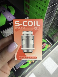 Испаритель Smoant S-7 Coil 0.3 Ом (в упак. 3 шт) для Santi, Knight 40, Charon Baby Plus, Charon T50, Pasito Pro 5024