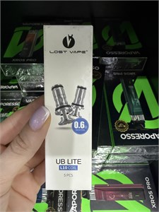 Испарители Lost Vape UB Lite L10 Coil 0.6 Ом LSVP-51-D-COIL (5 шт.) для Lost Vape UB Lite Pod Kit, Ursa Mini, Thelema Mini, бака UB Lite Tank 4534