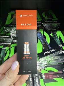 Испарители B Coil B 1.2 Ом, 5 шт. для Aegis Boost, Boost Plus, Boost LE, B60 (Aegis Boost 2), Aegis Boost 3, Aegis Hero, Hero 2 (H45), Zeus Nano, Zeus Nano 2, Z Nano MTL, Z50, Obelisk 65/65FC, M100 и Mero AIO 2771