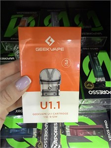 Картриджи Geek Vape Sonder U 1.1 Ом (3 шт) для Sonder U, Aegis U, Wenax U, Obelisk U, Digi U 5030