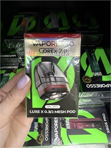 Картриджи Vaporesso Luxe X 0.3 Mesh Pod 5 мл. 2 шт. для Luxe X, Luxe X Pro, Luxe X2, Luxe X3 5929