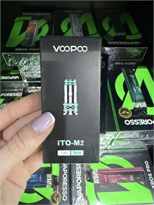 Испарители VooPoo ITO-M2 Coil 1.0 Ом 5 штук для Doric 20, Doric 20 SE, Doric Q, Doric E, Drag Q, Argus Pod и Argus P1 2738