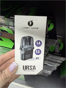 Картриджи Lost Vape Ursa 1.4 Ом  MTL 2.5 мл 3 шт для Ursa Nano, Nano Pro, Nano 2/3, Baby, Baby Pro, Pocket, Epoch 5939
