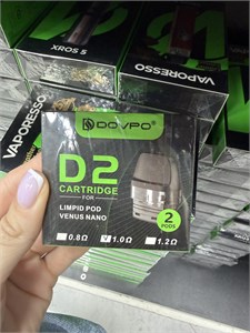 Картриджи Dovpo D2 Cartridge For Limited Pod Venus Nano 1.0 Ом 2 шт для Dovpo Venus Nano, Dovpo Limpid 5943