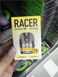 Картриджи Smoant Racer 2.0 Complete Upgrade 0.6 Ом 2 мл 2 штуки для Smoant Charon Racer, Racer Flex и Racer Flex Neo 5948